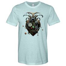 Load image into Gallery viewer, Bat Heart Min Heathered Tee