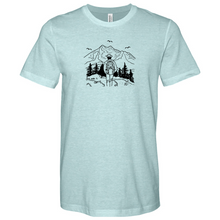 Load image into Gallery viewer, Be Young and Wild Before to Late Heathered Tee