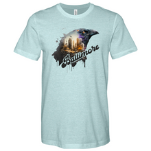 Load image into Gallery viewer, Baltimore Ravens Heathered Tee