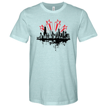 Load image into Gallery viewer, Chicago 4 Star Heathered Tee