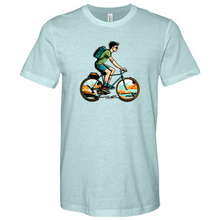 Load image into Gallery viewer, A Young Man Riding a Cycle Heathered Tee