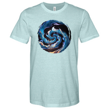 Load image into Gallery viewer, Sunset Waves Heathered Tee