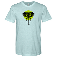 Load image into Gallery viewer, Geometric Elephant Heathered Tee