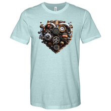 Load image into Gallery viewer, The Ticker Design Heathered Tee