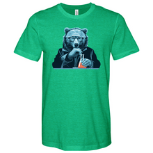 Load image into Gallery viewer, Bear in Thought Heathered Tee