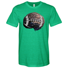 Load image into Gallery viewer, Football Brain 02 Heathered Tee