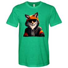 Load image into Gallery viewer, Fox Beard Heathered Tee
