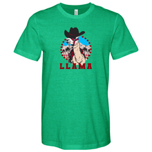 Load image into Gallery viewer, Llama Rancher Heathered Tee