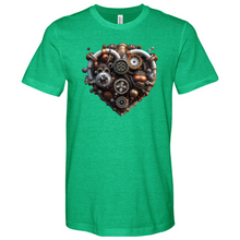 Load image into Gallery viewer, The Ticker Design Heathered Tee