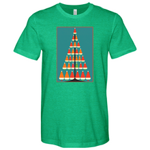 Load image into Gallery viewer, Santa Hat Tree Heathered Tee