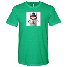 Load image into Gallery viewer, Llama Red Heathered Tee