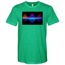 Load image into Gallery viewer, Frequency Red, Orange, Purple 02 Heathered Tee