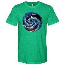 Load image into Gallery viewer, Sunset Waves Heathered Tee