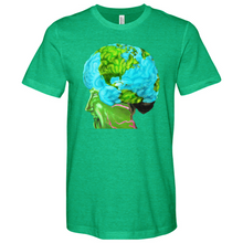 Load image into Gallery viewer, Earth Head 02 Heathered Tee