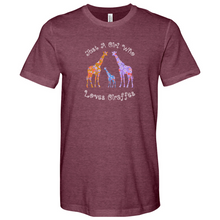 Load image into Gallery viewer, Giraffe Lover Heathered Tee