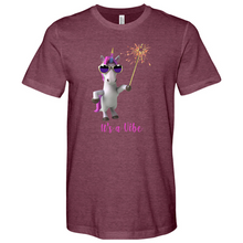 Load image into Gallery viewer, It's a Vibe Heathered Tee