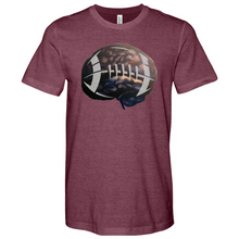 Load image into Gallery viewer, Football Brain 02 Heathered Tee