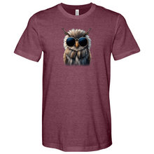 Load image into Gallery viewer, Owl John Lennon Min Heathered Tee
