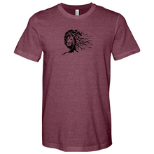 Load image into Gallery viewer, The Head of a Lion Heathered Tee