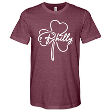 Load image into Gallery viewer, Philly Clover Heathered Tee