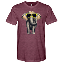 Load image into Gallery viewer, Yellow Elephant Heathered Tee