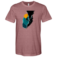 Load image into Gallery viewer, Climbing Heathered Tee
