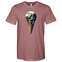 Load image into Gallery viewer, Melting Ice Cream Heathered Tee