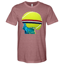 Load image into Gallery viewer, Tennis Head Heathered Tee