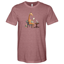 Load image into Gallery viewer, Professor Giraffe Heathered Tee