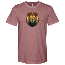 Load image into Gallery viewer, Lion Poly Head Heathered Tee