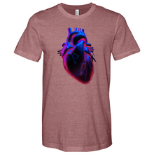 Load image into Gallery viewer, Heart in Color Heathered Tee