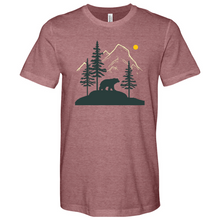 Load image into Gallery viewer, Bear Mountain Heathered Tee
