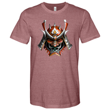 Load image into Gallery viewer, Red Japanese Mask Heathered Tee