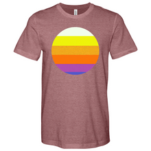 Load image into Gallery viewer, Pickleball Sunset Heathered Tee
