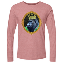 Load image into Gallery viewer, Monkey With Green Jacket In A Gold Frame Long Sleeve