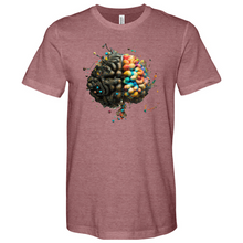 Load image into Gallery viewer, Brain Heathered Tee
