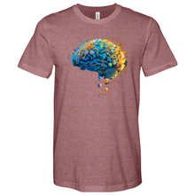 Load image into Gallery viewer, Atoms Brain Heathered Tee