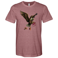 Load image into Gallery viewer, Green Eagle & All Heathered Tee