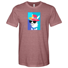 Load image into Gallery viewer, Llama Palm Springs Heathered Tee