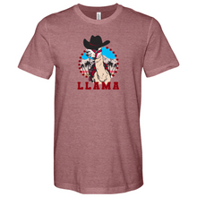 Load image into Gallery viewer, Llama Rancher Heathered Tee