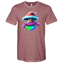 Load image into Gallery viewer, Shroom Santa Heathered Tee