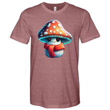 Load image into Gallery viewer, Little Shroomy With Scarf Heathered Tee