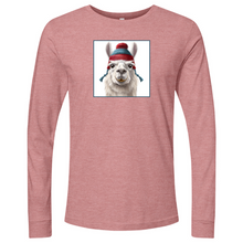 Load image into Gallery viewer, llama Red Long Sleeve