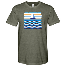 Load image into Gallery viewer, Boat at Sea Heathered Tee