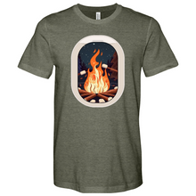 Load image into Gallery viewer, Forest Campfire Heathered Tee