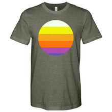 Load image into Gallery viewer, Pickleball Sunset Heathered Tee