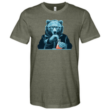 Load image into Gallery viewer, Bear in Thought Heathered Tee
