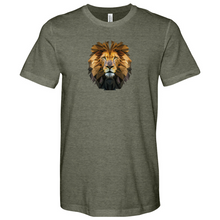Load image into Gallery viewer, Lion Poly Head Heathered Tee