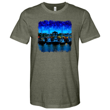 Load image into Gallery viewer, Shem Creek Starry Night Heathered Tee