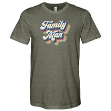 Load image into Gallery viewer, Family Man Heathered Tee